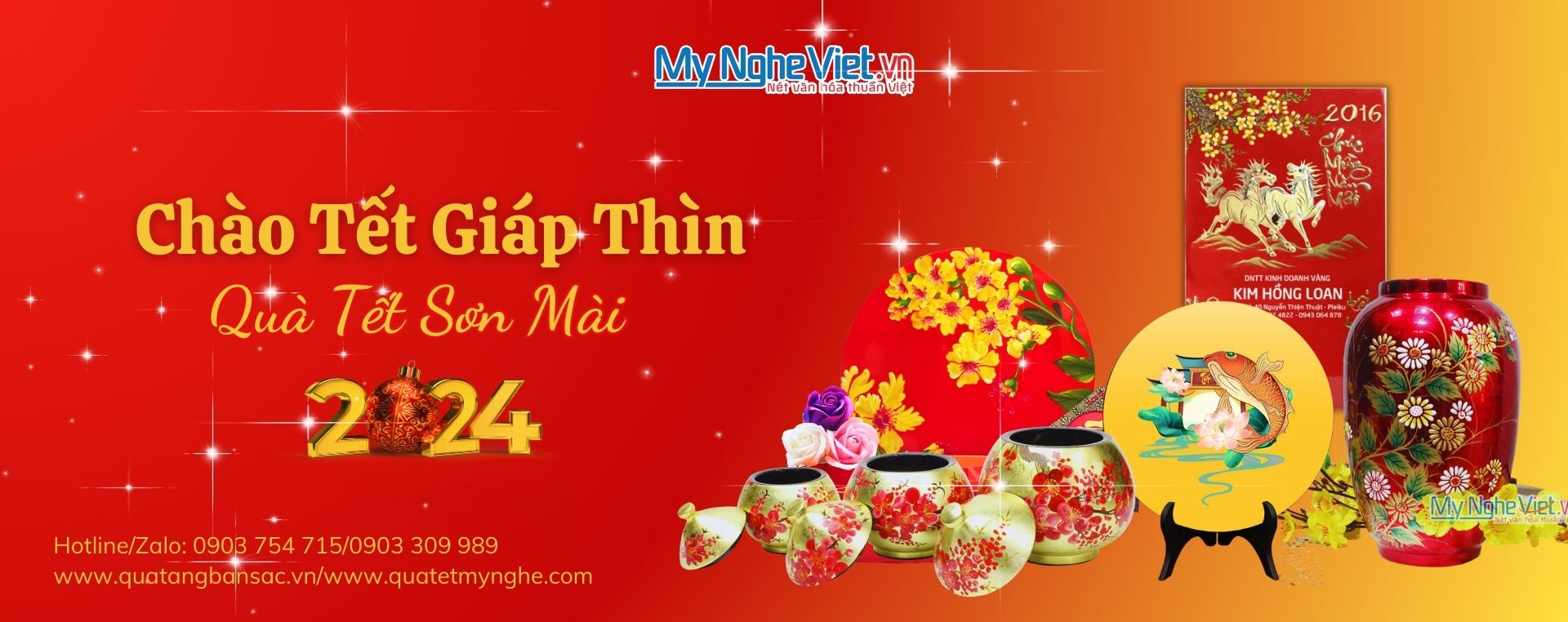 Quà Tết Sơn Mài