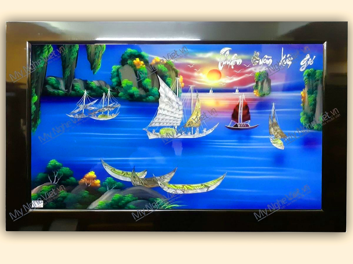 Tranh Thuận Buồm Xuôi Gió - Tặng Tân Gia - Khai Trương MNV-TSM699 Tranh Thuận Buồm Xuôi Gió - Tặng Tân Gia - Khai Trương MNV-TSM699