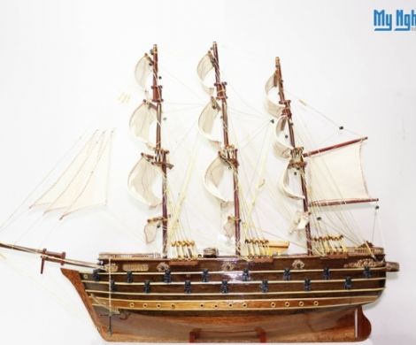 Mô hình tàu thuyền chiến cổ Napoleon (thân 60) MNV-TB06