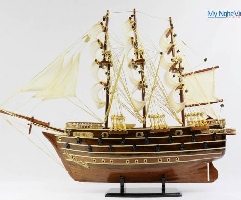 Mô hình tàu thuyền chiến cổ Napoleon (thân 40cm) MNV-TB29
